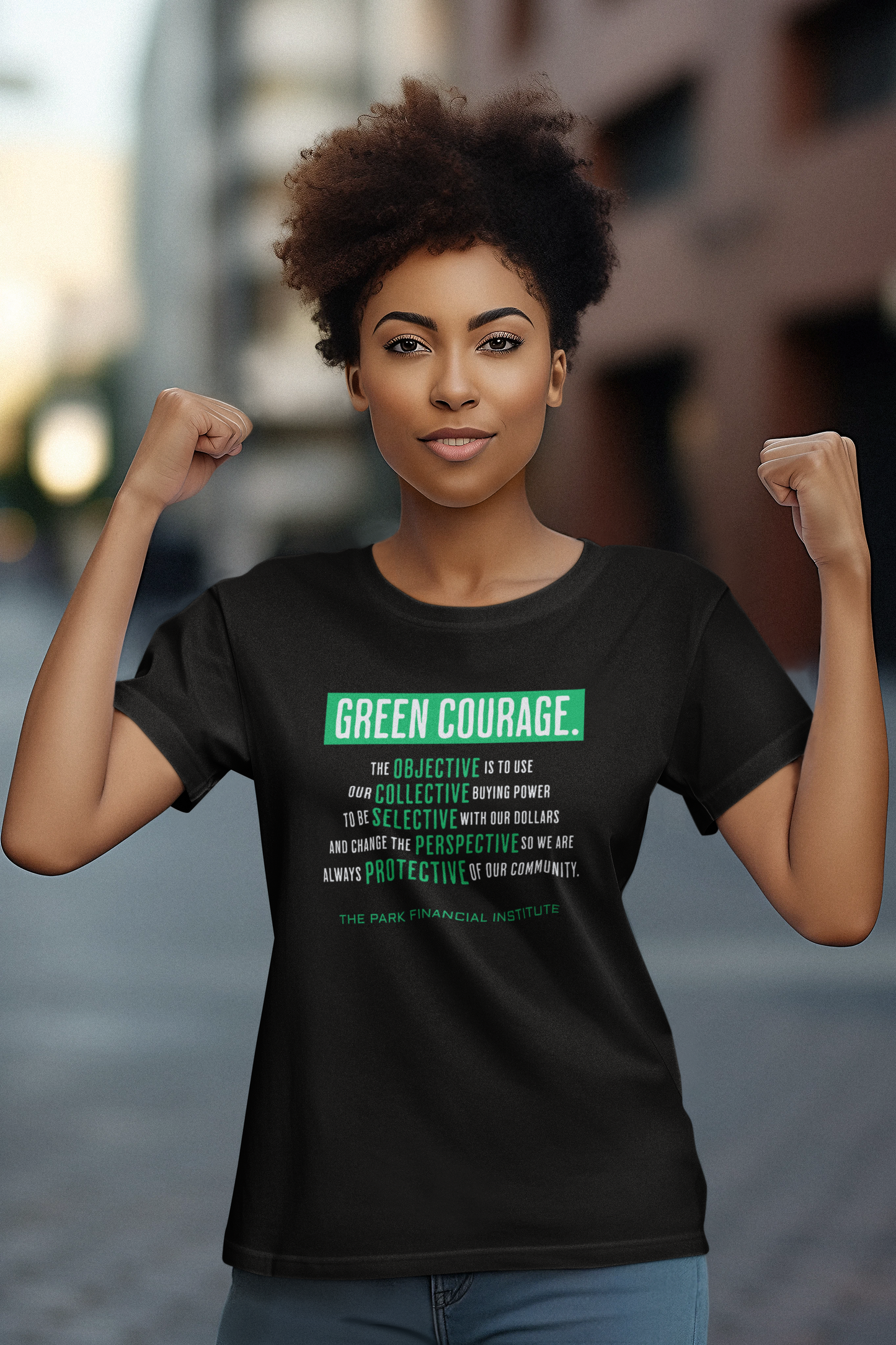 TPFI Green Courage T-shirt