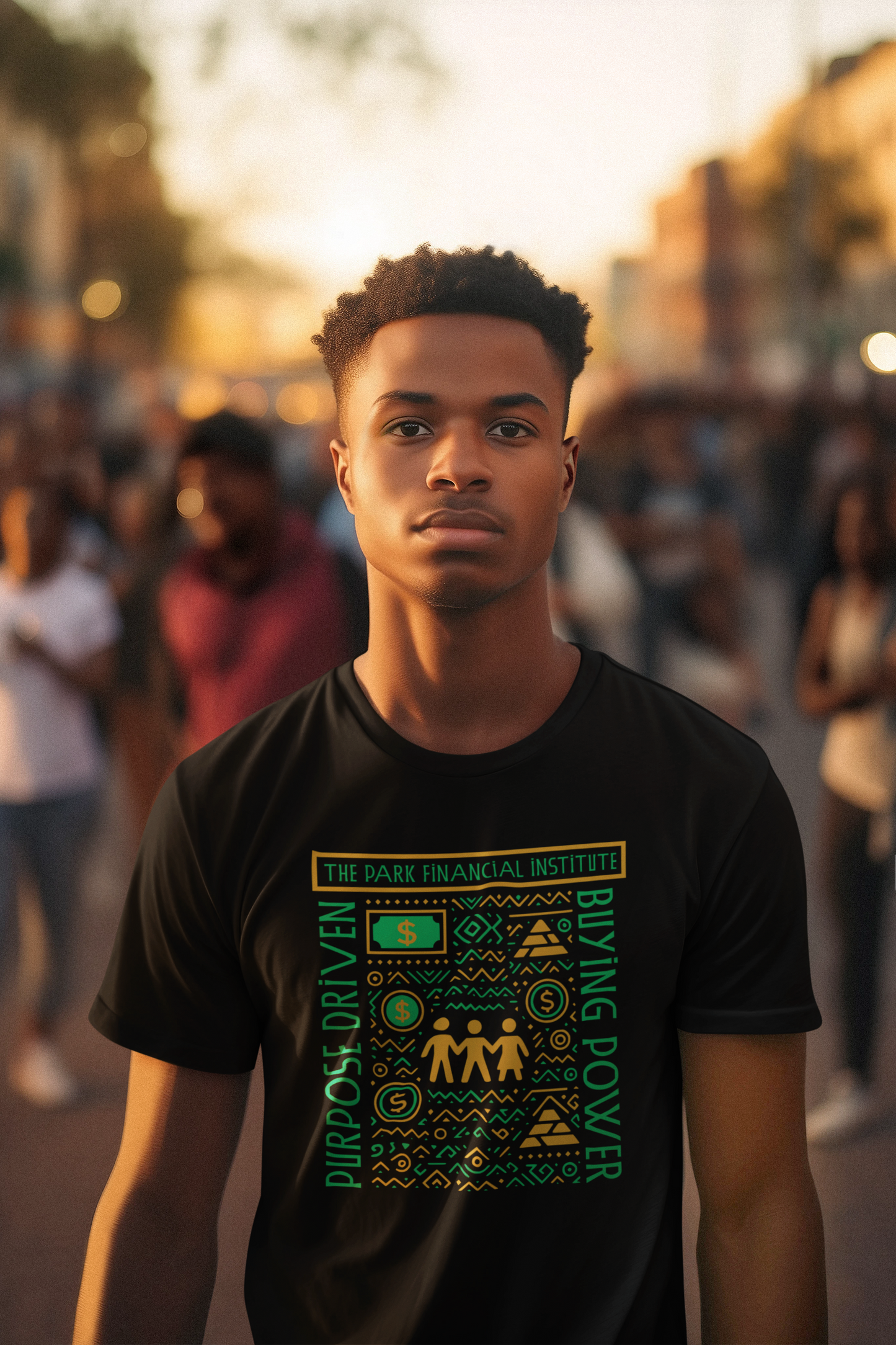 TPFI Purpose Driven Buying Power T-shirt