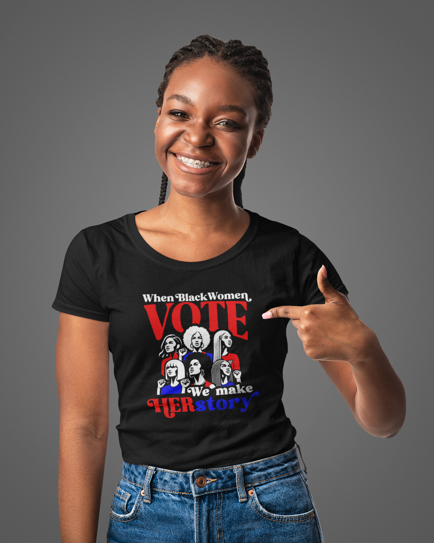 When Black Women Vote T-shirt