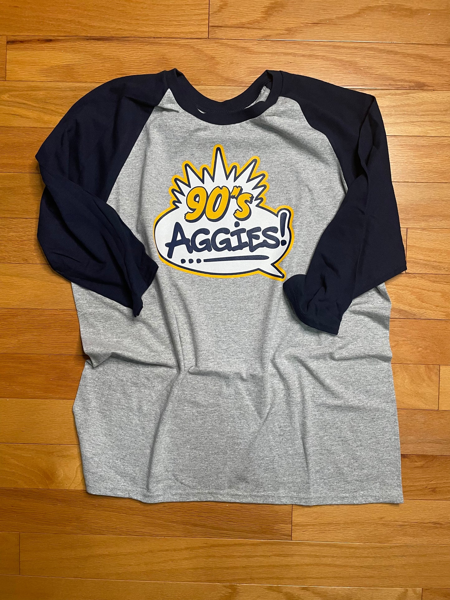 90's Aggies Baseball Raglan Shirt