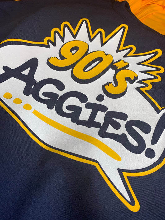 90s Aggies T-shirt (Yo MTV Raps)